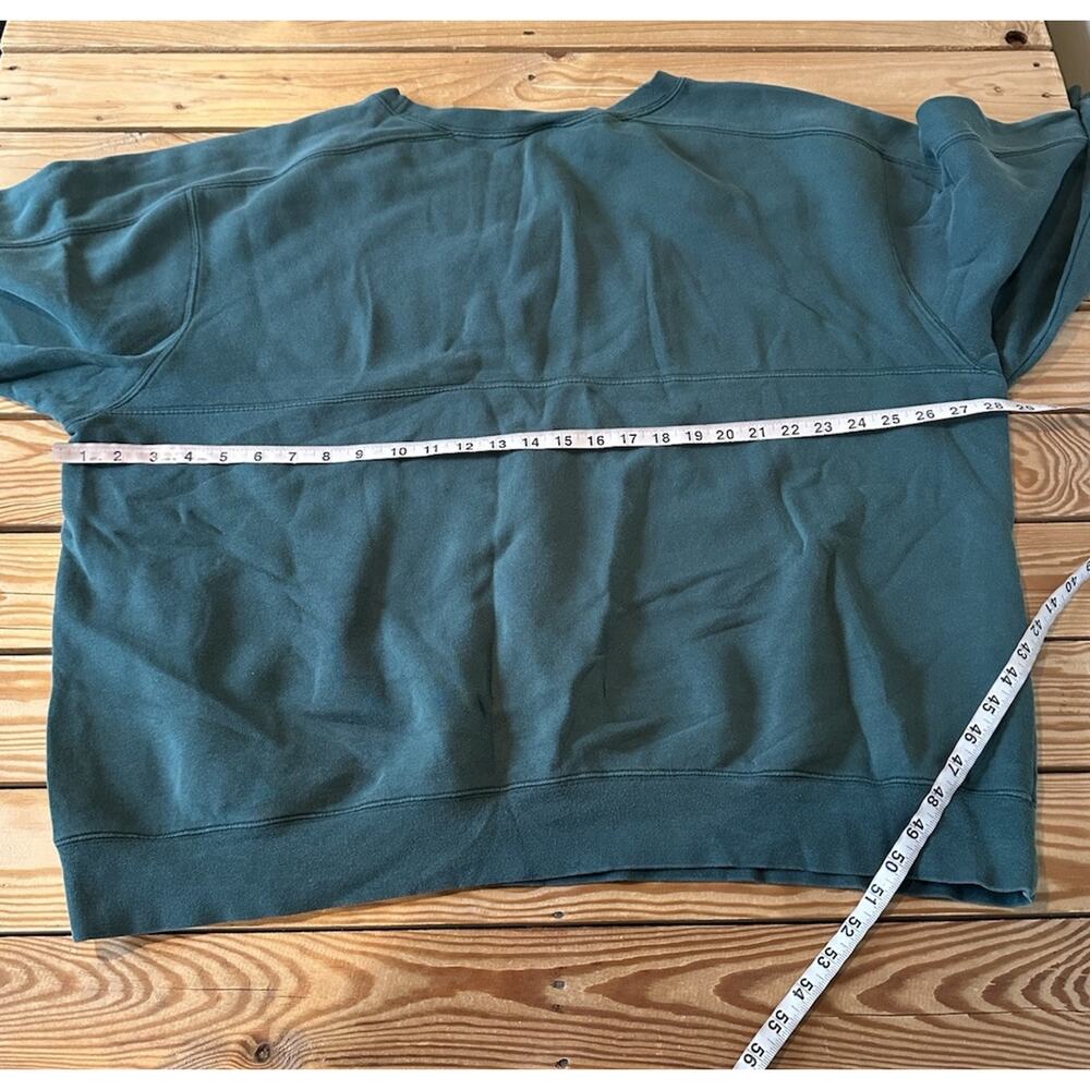 Vintage The Disney Store Mickey Mouse Sweatshirt Size 2XL Men’s Green - Picture 7 of 8